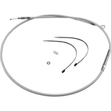 Magnum Shielding High-Efficiency Braided Sterling Chromite II® Clutch Cable 71-1/4" - 320510HE For Harley Motorcycles 1986-2006