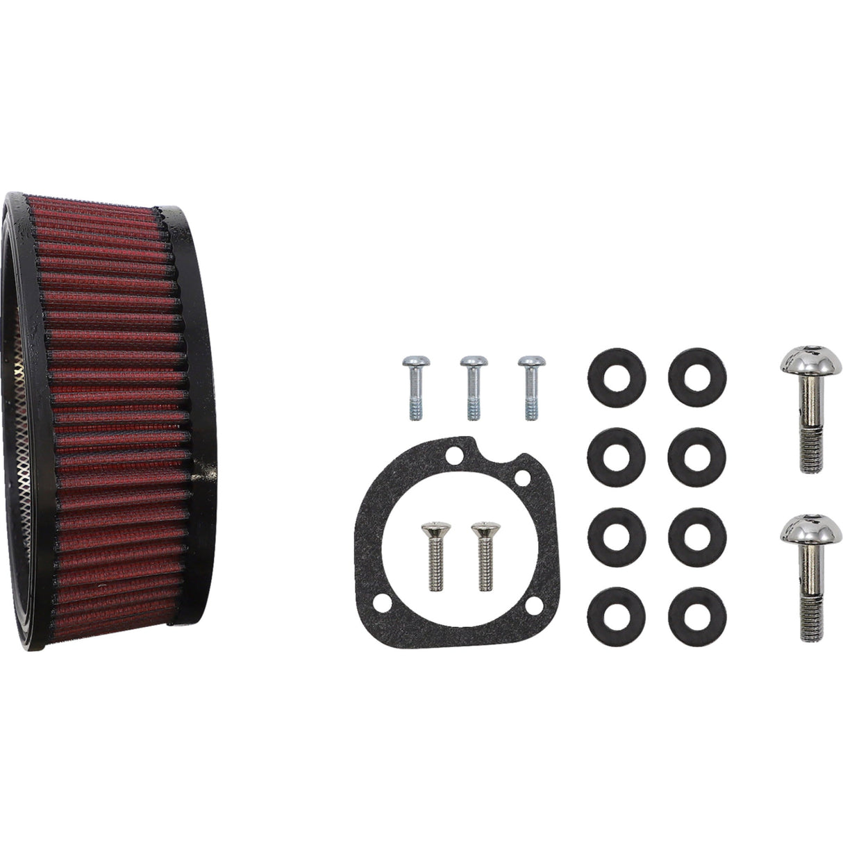 S&S Cycle Air Stinger Stealth Air Cleaner Kit Chrome - 170-0721A For Harley Motorcycles 2001-2017