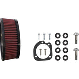 S&S Cycle Air Stinger Stealth Air Cleaner Kit Chrome - 170-0721A For Harley Motorcycles 2001-2017
