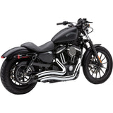 Cobra Short Swept 2-Into-2 Exhaust System - 6233 For Harley Sportster 2013-2022