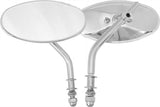 Harddrive 820-55570 153080 OVAL MIRROR CHROME LONG STEM