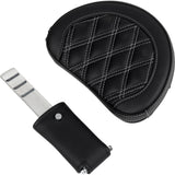 Saddlemen Roadsofa™ Lattice Stitch Seat With Backrest Silver Stitch - 808-07B-182B5 For Harley Touring 2008-2025