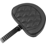 Saddlemen Roadsofa™ Lattice Stitch Seat With Backrest Carbon Fiber - 823-07-206B0 For Harley Touring 2023-2026