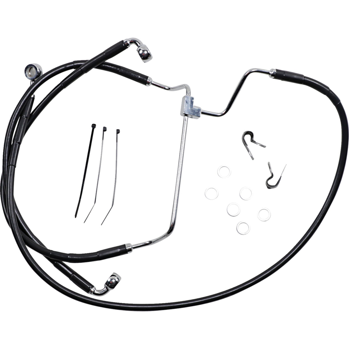 DRAG SPECIALTIES Extended Length Brake Line Kit