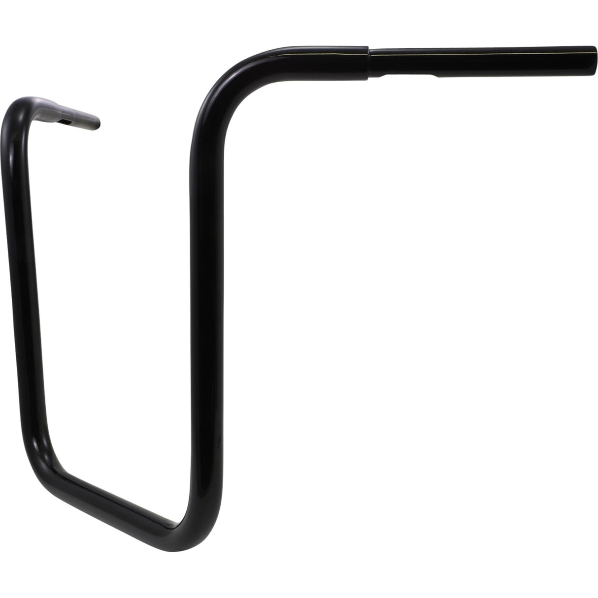 LA CHOPPERS 0601-1486 LA-7312-18B Hefty 1-1/4" Handlebar — Hefty/Ape Hanger Handlebar - Ape Hanger - 18" - Black