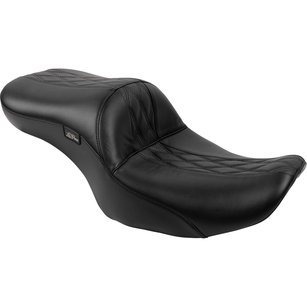 LePera Maverick Seat Without Backrest Hot Rod HR2 Black - LV-957HR2 For Harley Touring 2023-2026