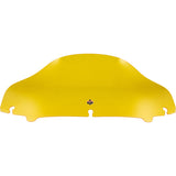 Klock Werks Kolor Flare® Windshield 6-1/2" Yellow - KWW-01-0683 For Harley Touring 2014-2025