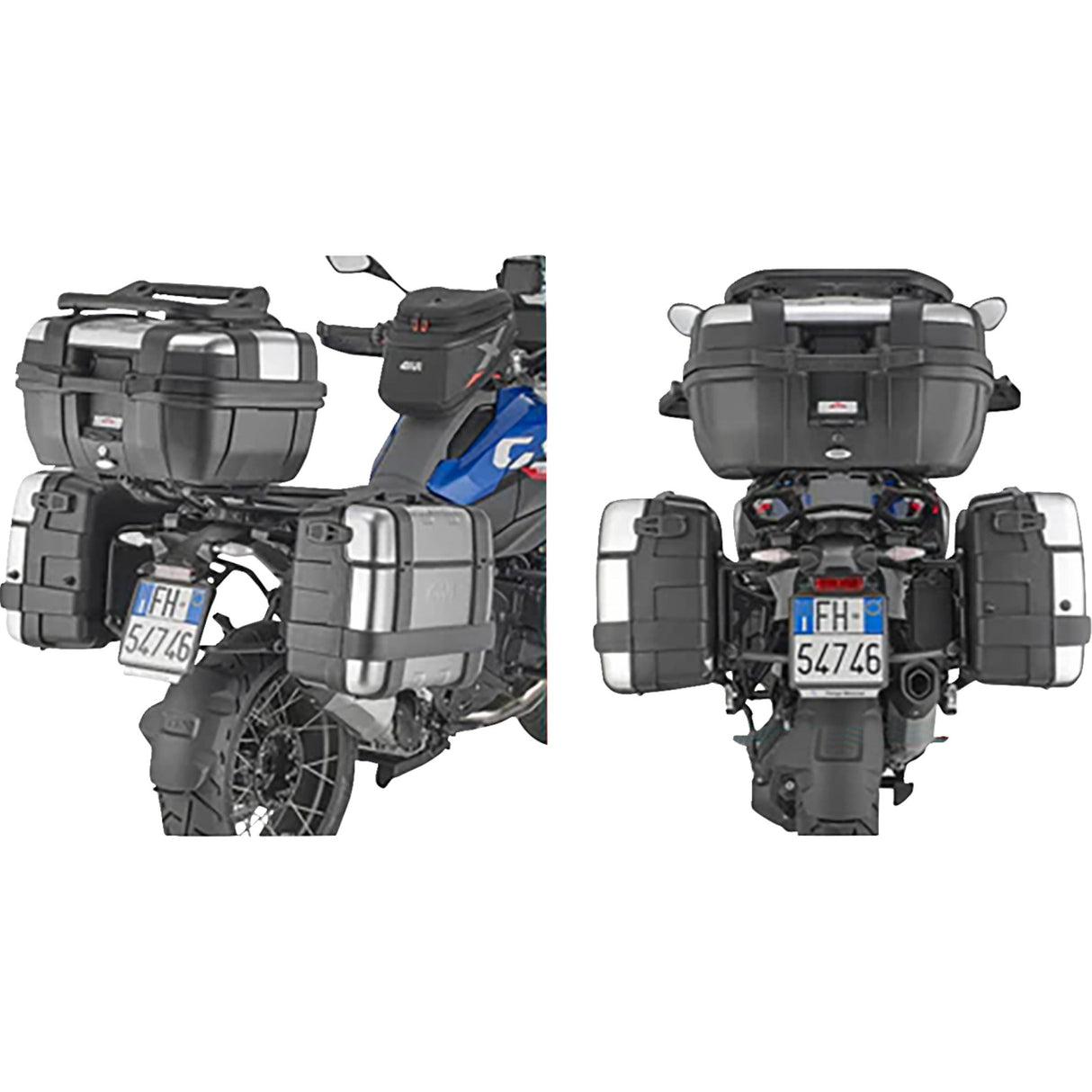GIVI 3521-0258 PLO5143MK Pannier Holder sidecase hardware - black