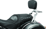 Kuryakyn Fixed Mounts Multi-Purpose Driver & Passenger Backrest Chrome - 7094 For Indian 2014-2025