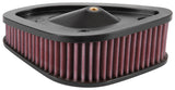 K & N Engineering 2017 Harley Davidson Flhr Road King Replacement Air Filter - HD-1717 For Harley Touring 2017-2024