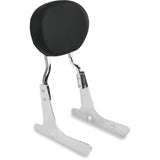 DRAG SPECIALTIES 0822-0343 Oval Backrest Pad — Smooth Smooth Oval Sissy Bar Pad - Black