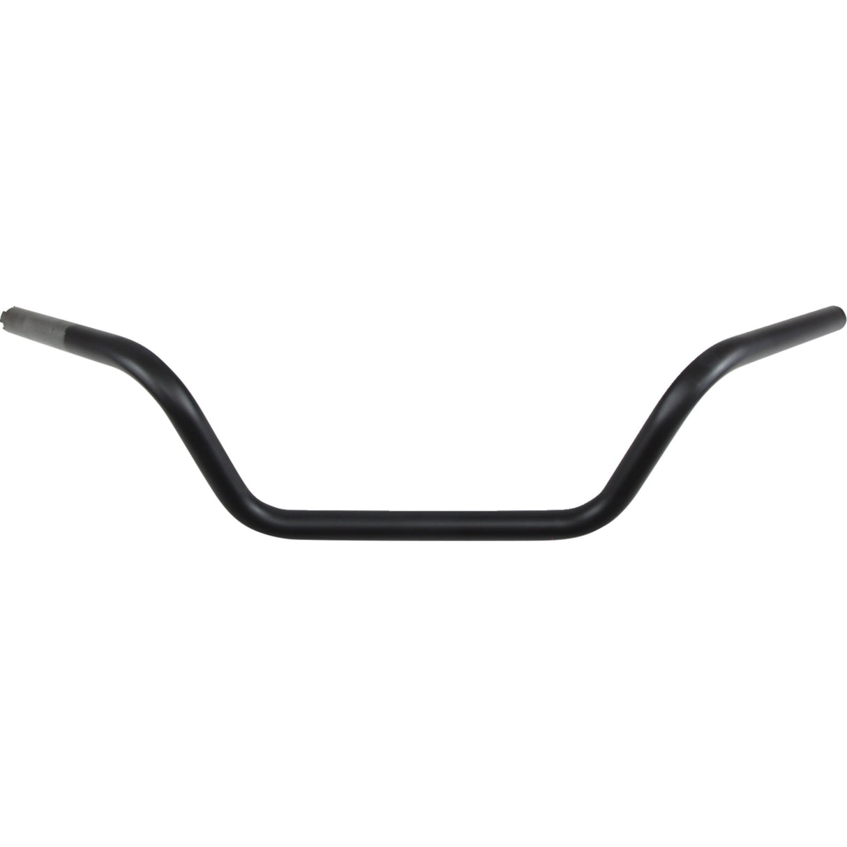 DRAG SPECIALTIES 0601-4187 1" Handlebar — Buckhorn/Low 1" Handlebar - Buckhorn Low - TBW - Flat Black