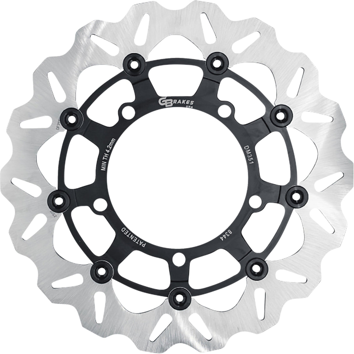 GBRAKES 1710-4958 GBDU038 Brake Rotor