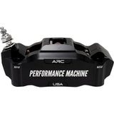 PERFORMANCE MACHINE (PM) 1701-0811 0052-2427-MB Race Series Radial Mount Caliper Radial Mount Caliper - Front Left - Black Anodized