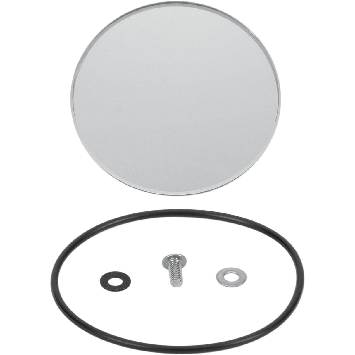 CRG 0641-0015 GK-200 Replacement Glass Kit for Blindsight Bar End Mirror Mirror Glass - Replacement - 2" - Blindsight