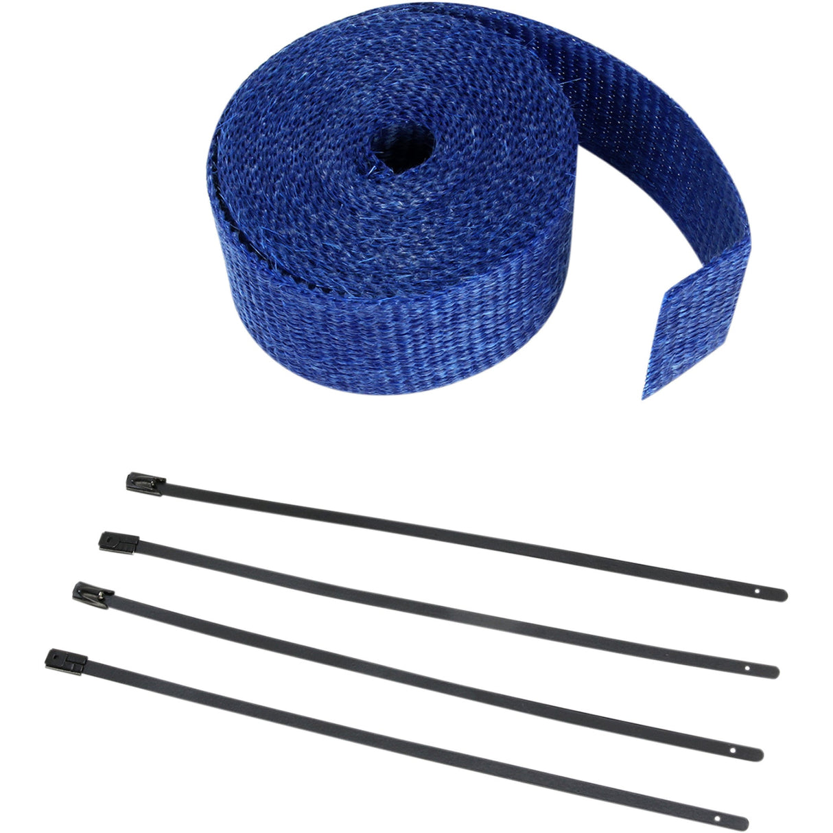 CYCLE PERFORMANCE PROD. 1861-0964 CPP/9066B Fiberglass Exhaust Wrap Kit blue - 2" x 25'