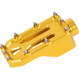 THRASHIN SUPPLY CO. 1610-0764 TSC-2221-5 Aggressor Brake Pedal gold - touring