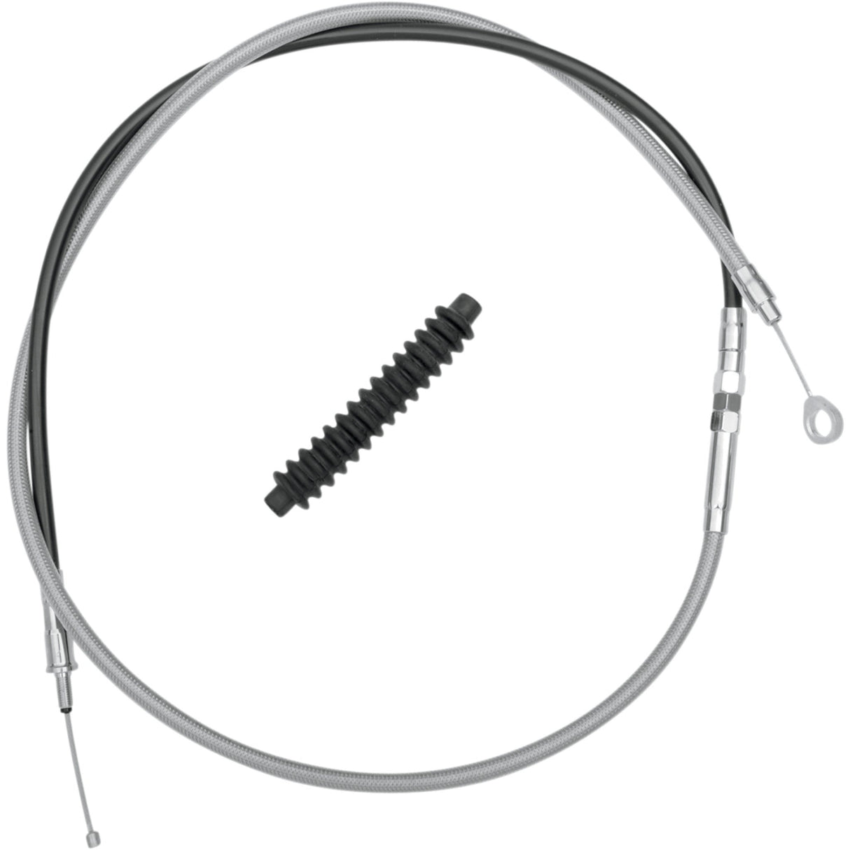DRAG SPECIALTIES High-Efficiency Braided Stainless Steel Clutch Cable