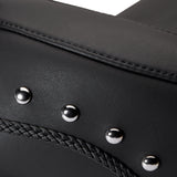 Mustang Studded 2-Up Seat - 76401 For Harley Softail 2006-2017