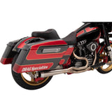 Bassani Xhaust Road Rage III 2-Into-1 Exhaust System - 1F22SS For Harley Touring 2017-2026