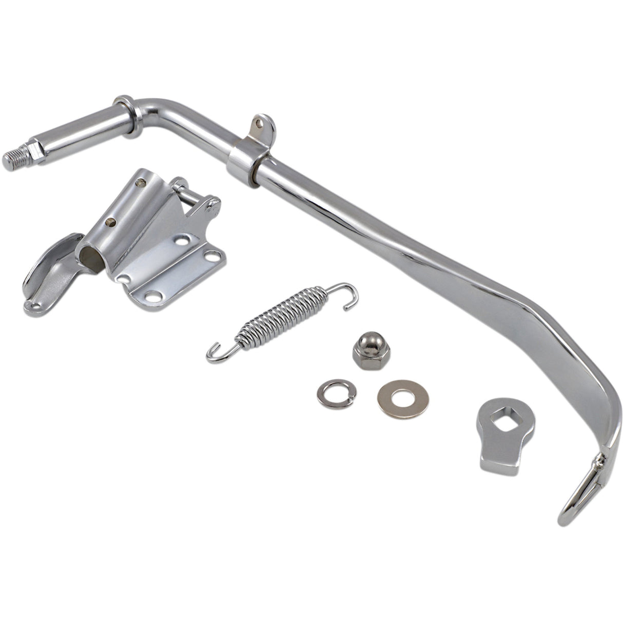 DRAG SPECIALTIES DS-233677 Chrome Kickstand Kit Kickstand Kit - Big Twin - Standard