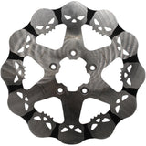 GALFER 1710-3761 DF680RH Skull Brake Rotor - Skull Rear Rotor - Solid Mount