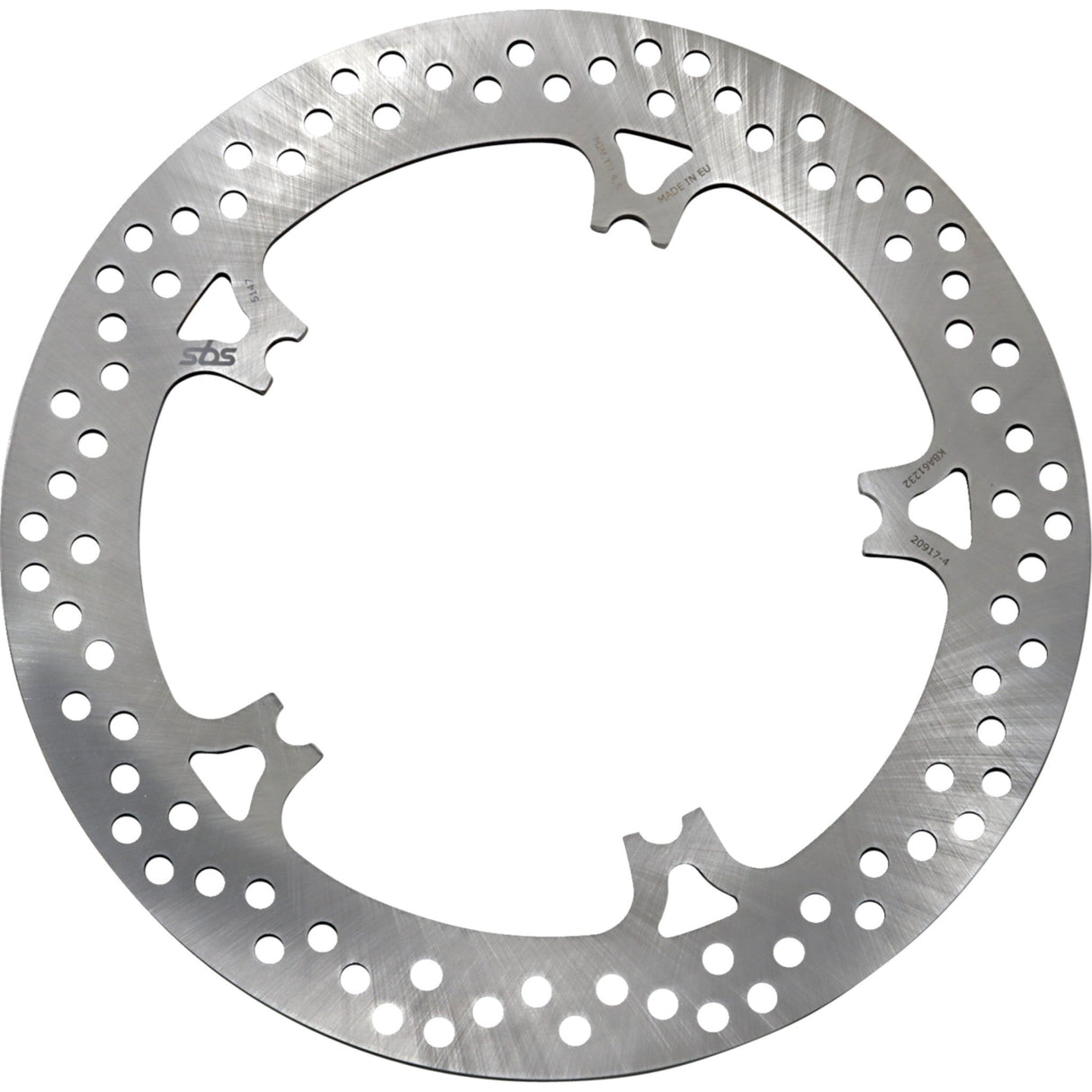 SBS Stainless Steel Brake Rotor Front 11.8" - 5147 For Harley Motorcycles 2006-2017