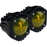 CUSTOM DYNAMICS 2001-3098 SD-FOG-6Y Shark Demon® High Performance LED Fog Lights Fog Light - Selective Yellow - Harley-Davidson®