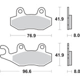 SBS 1721-1576 611SI SI Offroad Sintered Brake Pads Off-Road Sintered Brake Pads