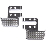 THRASHIN SUPPLY CO. 1621-1116 TSC-2214-3 Floorboard Extensions - Apex Floorboard Tail Extension - Chrome