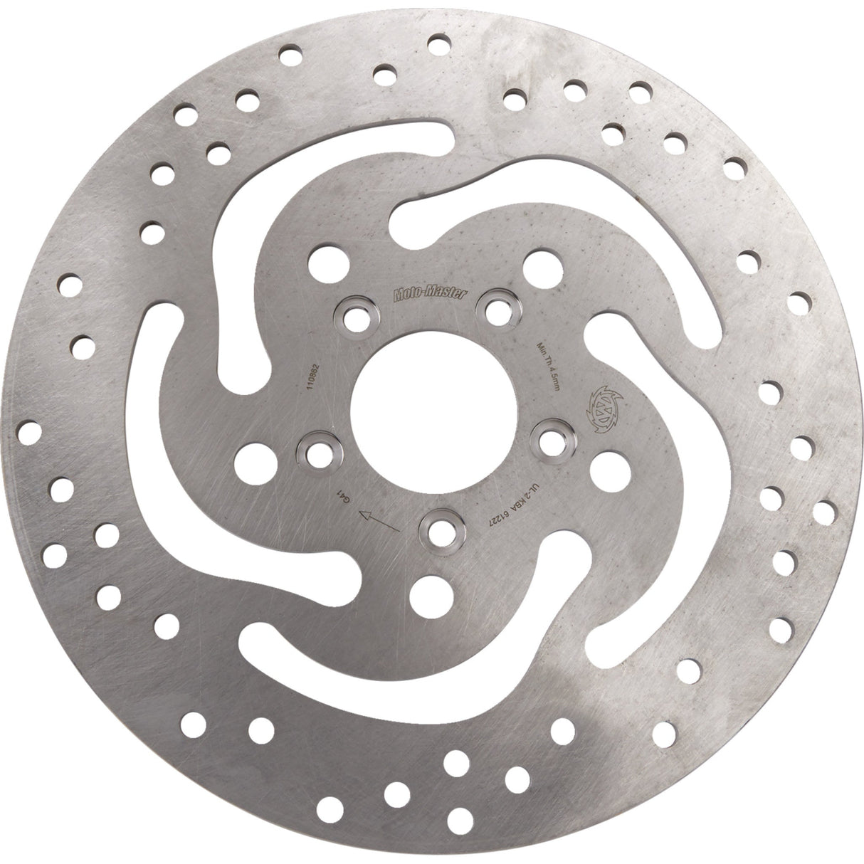 Moto-Master Halo Brake Rotor - 110862-PU For Harley Touring 2000-2007