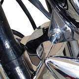 HEADWINDS 2001-3116 1-0004-2CA Headlight Mount chrome - '88-'06 flsts/fxsts