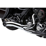 Cobra Turn Out 2-Into-1 Exhaust System Chrome - 6270-1 For Harley Touring 2009-2016