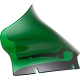Klock Werks Kolor Flare® Windshield 9" Green - KWW-01-0671 For Harley Road Glide 2015-2025