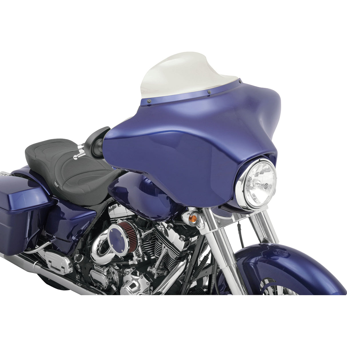 Klock Werks Flare® Windshield 6-1/2" Tinted - KWW-01-0198 For Harley Touring 1996-2013