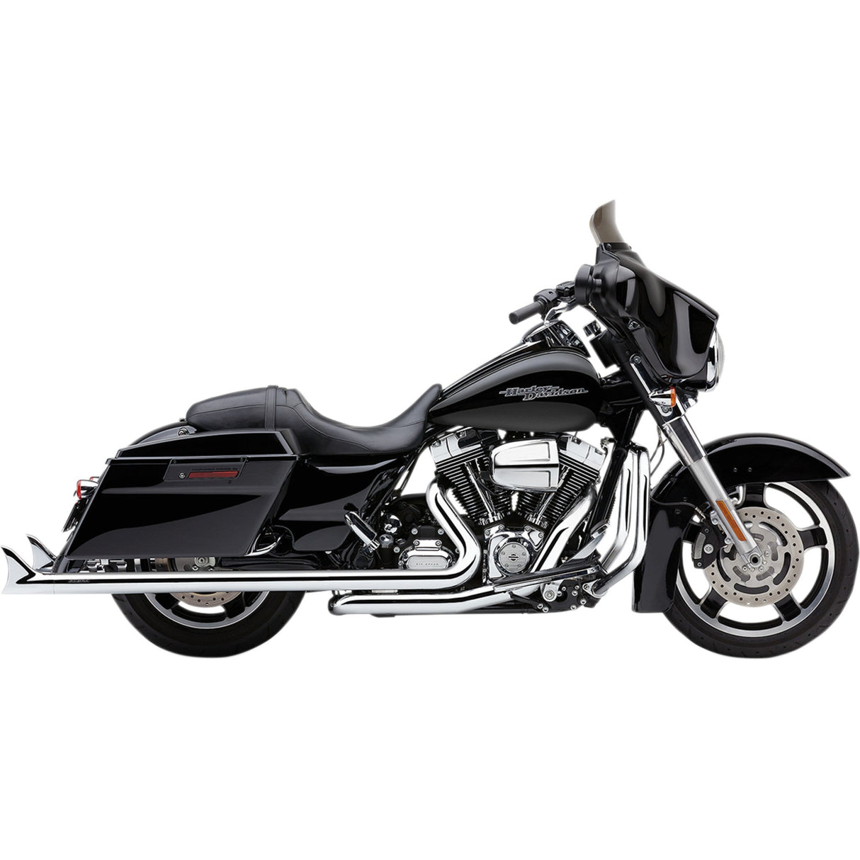 Cobra Speedster 2-Into-2 Exhaust System - 6974 For Harley Touring 2010-2016