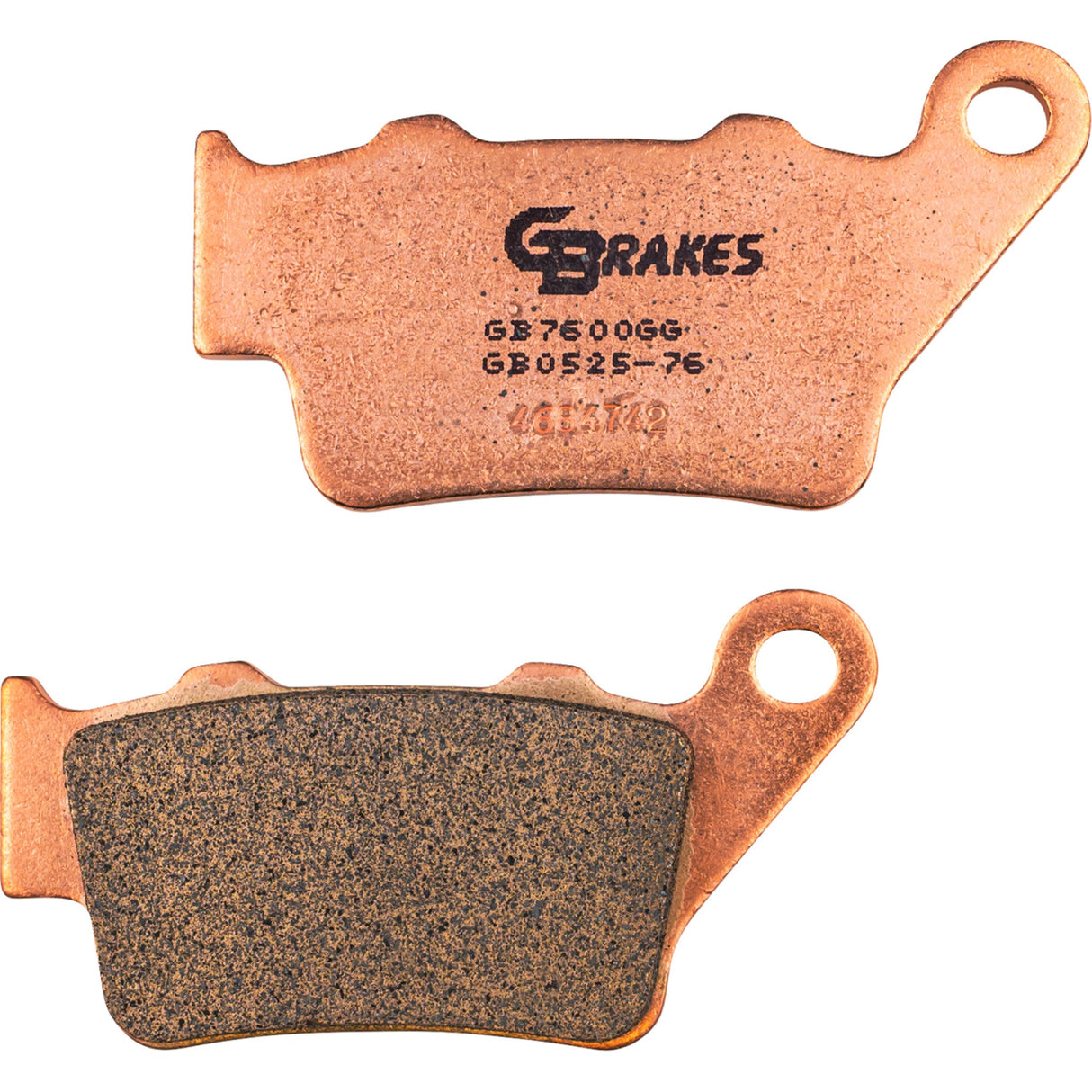 Gbrakes HH Sintered Brake Pads Sintered Rear - GB0525-76 For Harley Pan America 2024-2025 | BMW Motorcycles 1993-2025 | Ducati Motorcycles 2015-2025