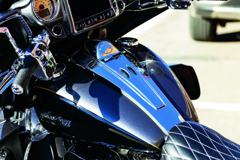 Kuryakyn Dash Console John Shope Series Chrome - 5626 For Indian 2014-2021