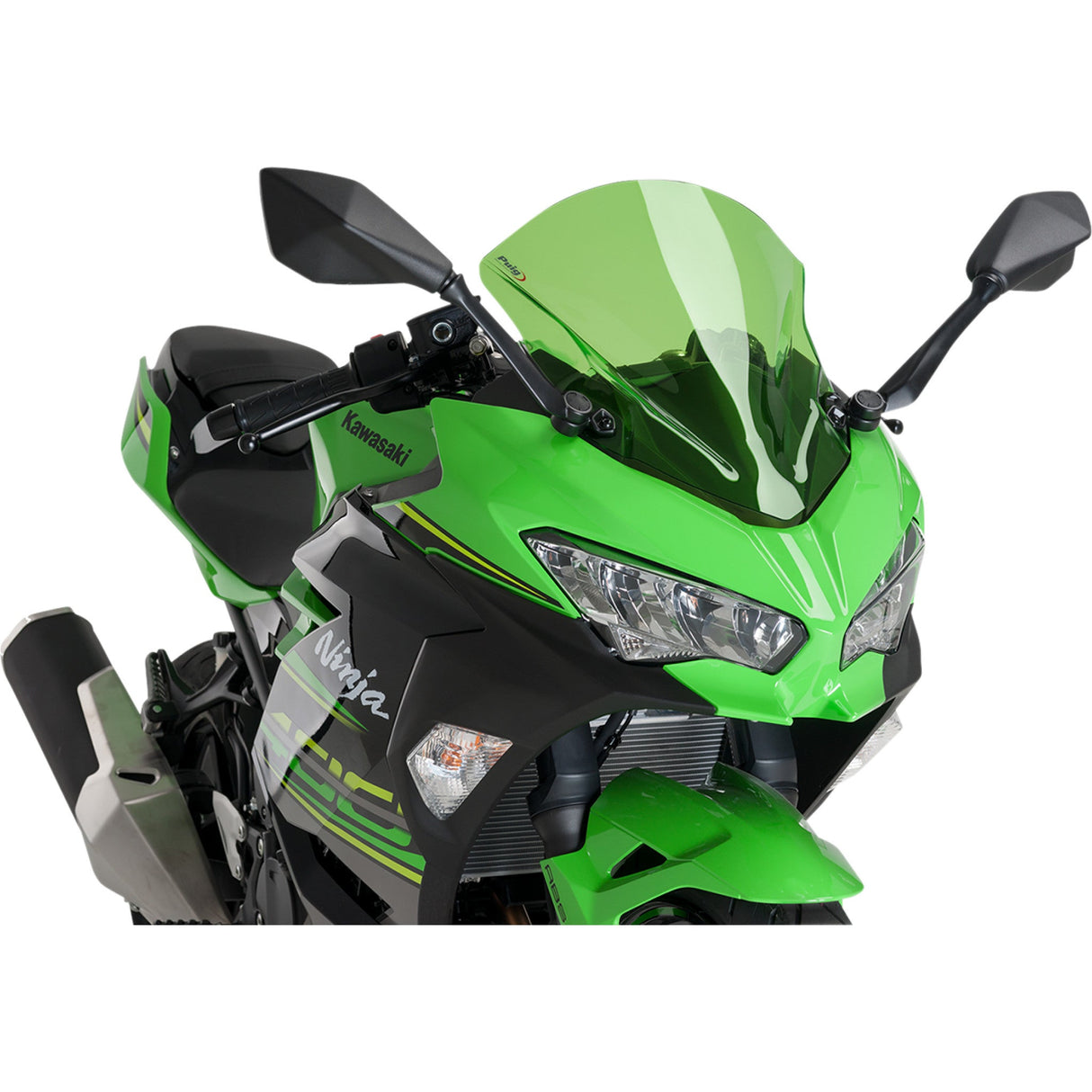 Puig Hi-Tech Parts Z-Racing Windshield - 9976V Kawasaki Ninja 2018-2024