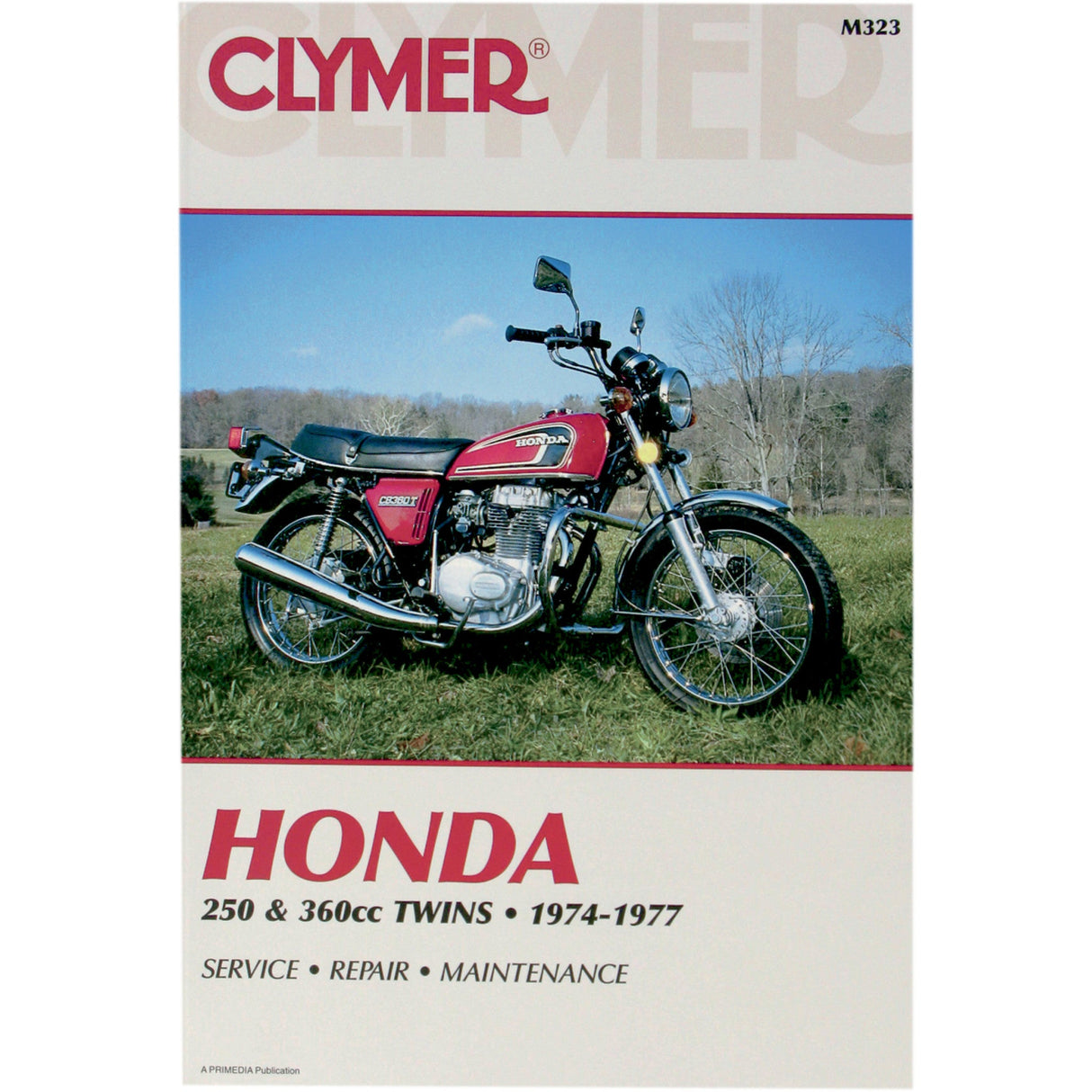 CLYMER M323 CM323 Motorcycle Repair Manual — Honda Manual - Honda 250/360 Twins