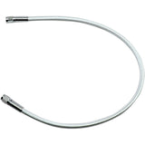 MAGNUM SHIELDING 1741-5422 AS3521 Braided Universal ABS Brake Line - 21" - Sterling Chromite II