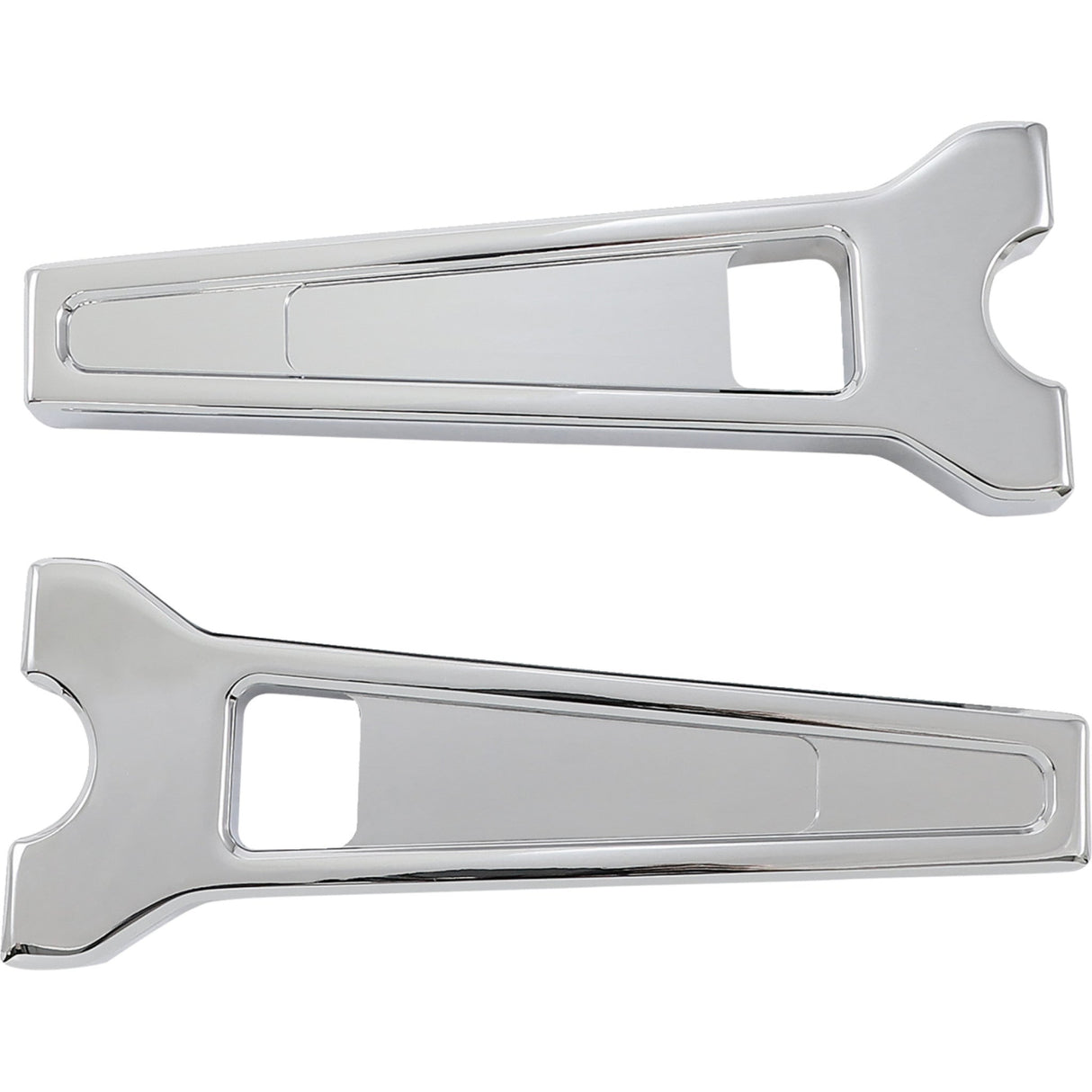 LA CHOPPERS 0602-1414 LA-7480-08C Performance Risers - Straight - 8" x 1-1/4" - Chrome