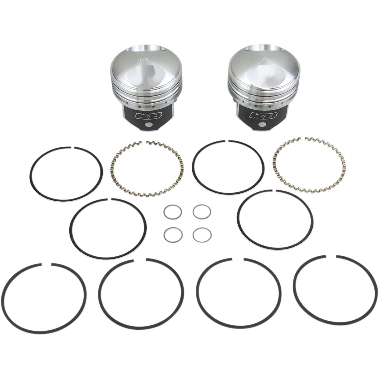 KB PERFORMANCE DS-751207 KB263.050 Hypereutectic Piston Kit Piston Kit - FX/FL