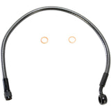 MAGNUM SHIELDING 1741-4067 AS47118 Alternate Length Designer Series ABS-Specific Front Brake Line Kit - 10 mm-35° - 18" - Black Pearl