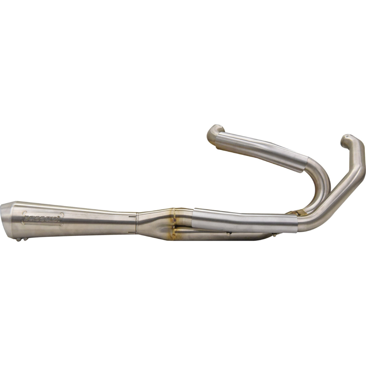 Bassani Xhaust Competition Series 2-Into-1 Exhaust System - 1F92SS For Harley Touring 2017-2024