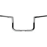 LA Choppers 1-1/4" Twin Peaks Touring Handlebar 10" Chrome - LA-7367-10 For Harley Touring 2023-2026