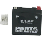 PARTS UNLIMITED 2113-0087 Factory-Activated AGM Maintenance-Free Battery AGM Battery - YTZ7S