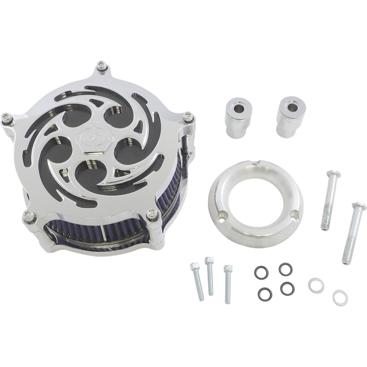 RC COMPONENTS 1010-1685 AC01C-85C Airstrike Air Cleaner - Savage Air Cleaner - Chrome