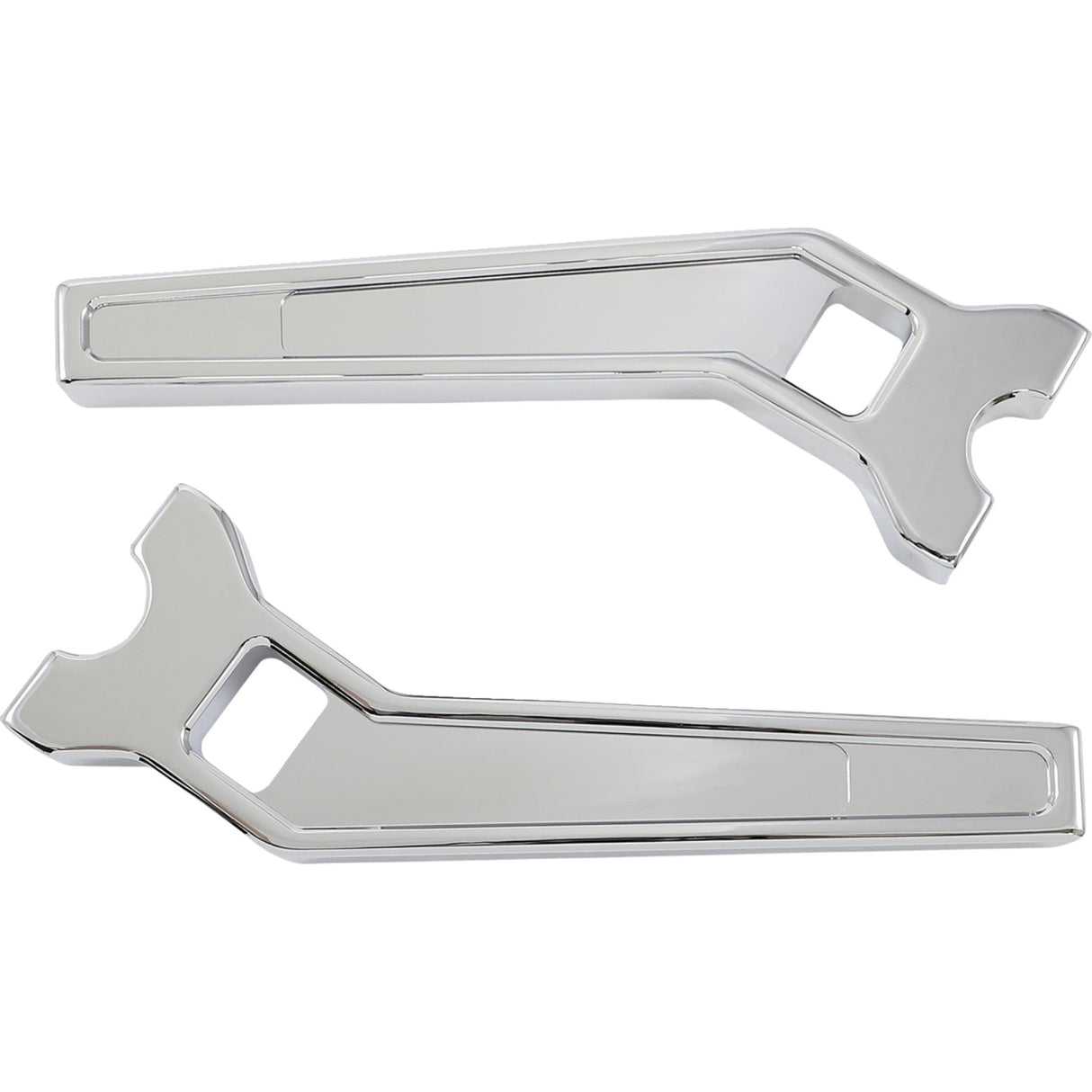 LA CHOPPERS 0602-1418 LA-7481-10C Performance Risers - Pullback - 10" x 1-1/4" - Chrome