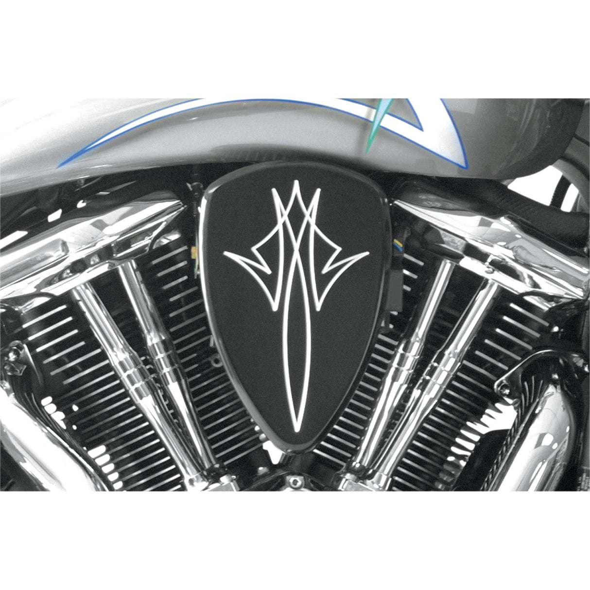 Baron Big Air Kit (BAK) Pinstripe Air Cleaner - BA-2070-13B Kawasaki Motorcycles 1999-2009